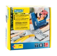 Rapid Akku-Tacker BTX10 - Ausstattung: Mit Akku & Ladegerät - Produktkategorie: Tacker - Akkusystem: Keine - Betriebsart: Akkubetrieb
