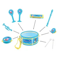 Lexibook Musikinstrument Peppa Wutz 7-teiliges Musikset - Produkttyp: Verschiedene - Altersempfehlung ab: 3 Jahren - Eigenschaften: Keine Eigenschaft - Zertifikate: Keine Zertifizierung