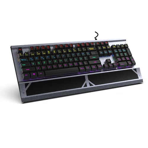 INCA Gaming Tastatur IKG-444 Mechanisch, RGB, dt. Layout retail