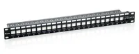 Equip 19 Patchpanel 24xKeystones UTP 1U LSA110 RAL9005