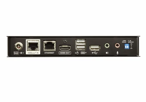 Aten KVM-Extender CE820 Set - Weitere Anschlüsse: RJ-45 - USB Typ-A - RS-232 - Set: Ja - Reichweite: 100 m - Extender Typ: Cat-Extender - Videoanschlüsse: HDMI - Einsatzzweck Extender: KVM