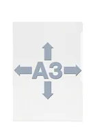 DURABLE Sichthülle A3 transparent Beutel mit 10 Stück
