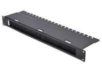DIGITUS CABLE MANAGEMENT PANEL 1U FRONT PATCH CORD ACCESS HOLE
