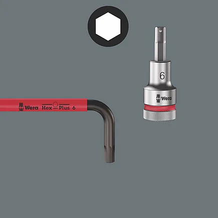 Wera 950/9 Hex-Plus Multicolour 3 Winkelschlüsselsatz
