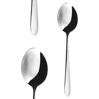 Sola Salatbesteck Basic Alpha XL, poliert, 2-teilig - Produkttyp: Salatbesteck  - Material: Edelstahl 18/10 - Detailfarbe: Silber - Länge: 21 cm