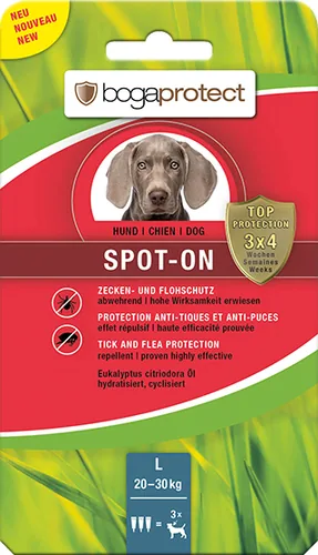 bogar Anti-Parasit-Tropfen bogaprotect Spot-on Hund L - Produkttyp: Spot-on - Tierart: Hund