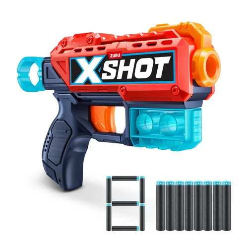 XSHOT Excel Kickback Blaster (8 Darts) ZURU