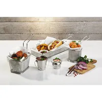 Paderno 41523-08 serving basket Round Stainless steel