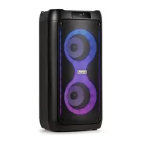 Fenton Bluetooth Speaker Core80 Schwarz - Verbindungsmöglichkeiten: 6.3 mm Klinke - Bluetooth - 3.5 mm Klinke - USB - Widerstandsfähigkeit: Keine Angabe - Stromversorgung: Netzbetrieb - Akkubetrieb - Detailfarbe: Schwarz - Gewicht: 2950 g - System-Kompati