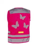 wowow Reflexweste Nutty Jacket XS - Befestigung: Oberkörper - Farbe: Pink - Typ: Weste