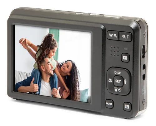 Kodak Fotokamera PixPro FZ55 – Silber - Bildsensortyp: CMOS - Bildsensor Auflösung: 16 Megapixel - Widerstandsfähigkeit: Keine Angabe - Speicherkartentyp: SD - SDHC UHS-II - SDXC UHS-II - Bauform Kamera: Kompakt - GPS: Nein
