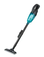 Makita DCL180ZB stick vacuum/electric broom 2-in-1 stick vacuum Battery Dry Bagless 0.65 L Black, Blue 3 Ah