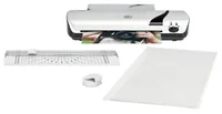 GBC Set Inspire+ A4, 125 µm - Aufheizzeit: 4 min - Laminierverfahren: Kalt- und Heisslamination - Ausstattung: 1 Knopf-Bedienung - Maximale Folienstärke: 125 µm - Medienformat: A4 - Set: Ja