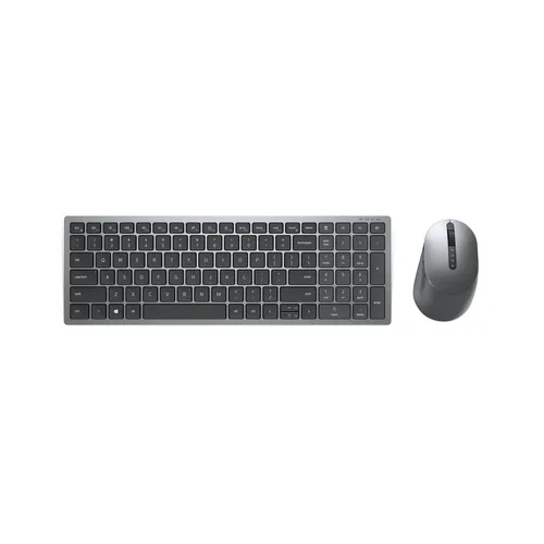 DELL KM7120W Tastatur Maus enthalten Büro RF Wireless + Bluetooth Grau, Titan