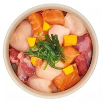 Pure Nature Nassfutter Huhn&Lachs, 150 g - Tierbedürfnis: Kein besonderes Bedürfnis - Geschmacksrichtung: Fisch - Geflügel - Zertifikate: Keine Zertifizierung - Fleischsorte: Huhn - Lachs - Packungsgrösse: 150 g - Futtereigenschaft: Getreidefrei - Hoher F