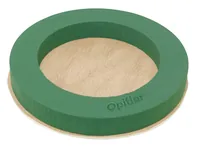 Opiflor Steckschaumteller Urnella 36 cm - Detailfarbe: Grün