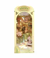 Rolife Bausatz Book Nook Falling Sakura - Modell Art: Book Nook