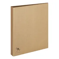 Pagna Ringbuch Pur A4 3.5 cm, Braun - Papierformat: A4 - Anzahl Ringe: 2