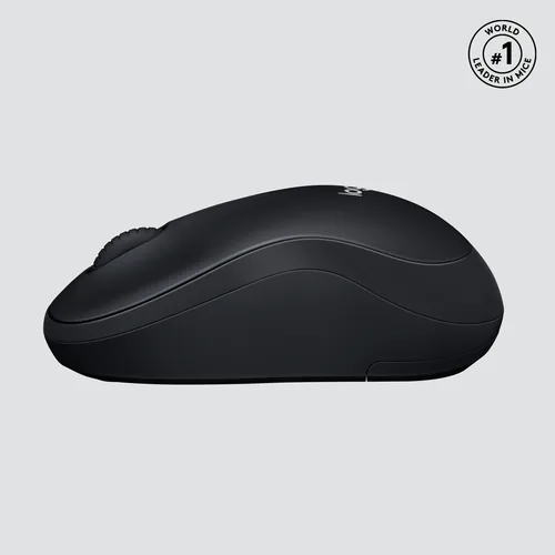Logitech Maus M220 Silent , kabellos - Maus-Typ: Standard - Maus Features: Ein-/Ausschalter - Silent-Tasten - Scrollrad - Bedienungsseite: Universal - Detailfarbe: Schwarz - Verbindungsart: Kabellos - Schnittstelle: USB-A