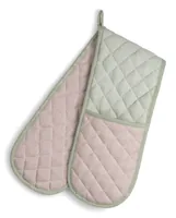 Kela Küchenhandschuh Tia Grün/Nougat - Grösse: S/M - Detailfarbe: Nougat - Grün - Material: Baumwolle - Anwendungsbereich: Küche