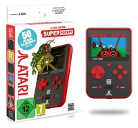 Blaze Spielkonsole Evercade Atari Super Pocket (Box) - Plattform: Evercade - Altersfreigabe ab: 12 Jahren - Detailfarbe: Rot - Schwarz