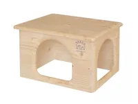 Resch Meerschweinchenhaus, 31 x 19 x 21 cm - Nagetierart: Zwergkaninchen - Meerschweinchen - Chinchilla - Ratte - Material: Holz - Tierart: Nager