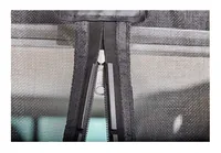 Van Quito Schiebetürenmoskitonetz Magnetreissverschluss VW - Passt zu Automarke: VW - Ford - Einbauseite: Fahrerseite (links) - Material: Fiberglas - PVC - Farbe: Schwarz