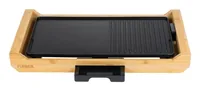 FURBER Tischgrill Bambus - Eingangsspannung: 220-240 V - Ausstattung: Antihaftbeschichtung - Auffangschale - Leistung: 1800 W