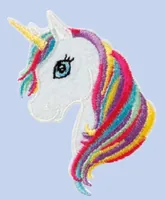 Mono-Quick Aufbügelbild Einhorn 1 Stück - Breite: 4.5 cm - Länge: 7.3 cm - Motiv: Einhorn - Anzahl Stück: 1 Stück