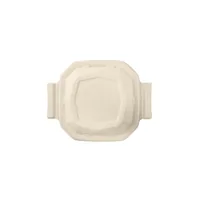 Duni 205658 disposable lid Sugarcane Brown