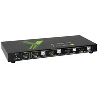 Techly KVM Switch USB, HDMI, 4K, 4 Wege