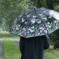 Esschert Design TP275 parapluie Noir Acier Polyester Complet