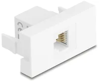 DeLOCK 90898 socket-outlet RJ-12 White