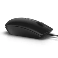 Dell Maus MS116 - Maus-Typ: Standard - Maus Features: Scrollrad - Bedienungsseite: Universal - Detailfarbe: Schwarz - Verbindungsart: Verkabelt - Schnittstelle: USB-A