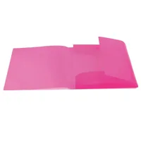 HERMA Sammelmappe A4 PP transluzent Pink - Typ: Zeichenmappe - Ausstattung: Dokumentenfach - Detailfarbe: Pink - Material: Polypropylen (PP)