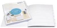 BIELLA Ordnungsmappe Orga-File A4 32440601U weiss, 6-teilig, Sichttasche