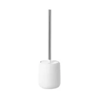 Blomus Toilettenbürste Sono Weiss - Art: Toilettenbürsten-Set - Detailfarbe: Weiss - Detailmaterial: Keramik - Grundmaterial: Keramik