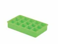 point virgule Eiswürfelform Grün - Produkttyp: Eiswürfelform - Eiswürfelform: Eckig - Materialtyp: Kunststoff - Material: Silikon - Detailfarbe: Grün - Anzahl Eiswürfel: 15