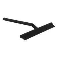Aquanova Duschabzieher Arvid Schwarz - Wischbreite: 25 cm - Faltbar: Nein - Detailfarbe: Schwarz - Aufhängevorrichtung: Ja - Detailmaterial: Metall - Silikon - Grundmaterial: Kunststoff - Metall