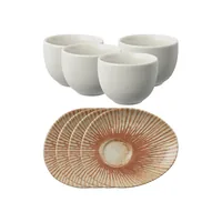 Arthur Krupp 67382BA3 tableware set 8 pc(s) Stoneware Brown, Grey