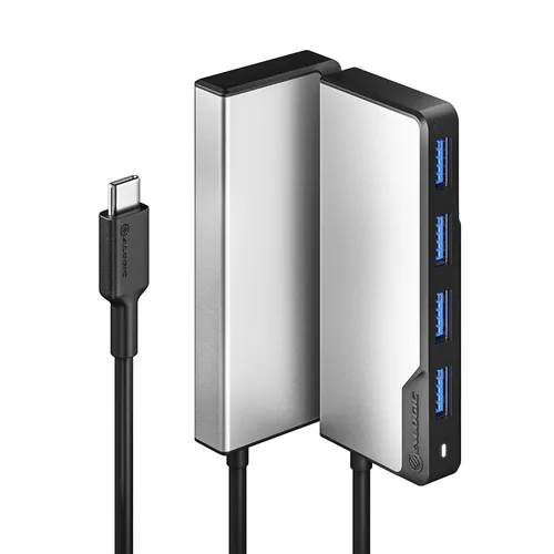 Alogic Fusion Swift USB-C 4-Port Hub Space Gray
