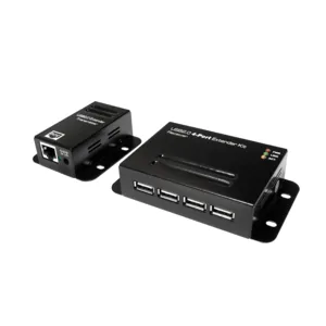 Logilink USB 2.0 Cat.5 Extender bis 50m mit 4-port Hub, POE