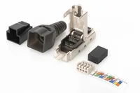 DIGITUS Stecker RJ45 Cat6a zur Feldkonfektionierung