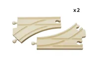 BRIO Eisenbahn Bogenweiche - Kategorie: Schienen & Weichen - Altersempfehlung ab: 3 Jahren - Material: Holz - Eigenschaften: Keine Eigenschaft - Zertifikate: FSC