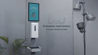 Multibrackets Desinfektionsmittelständer Hygienebox Stand weiss / 9646 - Produktkategorie: Desinfektionsmittelständer - Detailfarbe: Weiss