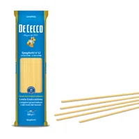 De Cecco Teigwaren Spaghetti Nr.12 3 kg - Produkttyp: Spaghetti - Nährwertangabe pro: 100 g - Energiegehalt (in kj): 1490 KJ - Energiegehalt (in kcal): 351 Kcal - Fett: 1.5 g - Gesättigte Fettsäuren: 0.3 g