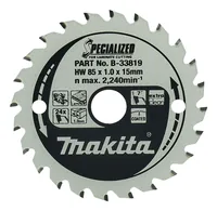 Makita B-33819 SPECIALIZED Sägeb.85x15x24Z