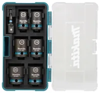 Makita E-16592 impact socket Impact socket set Black, Teal