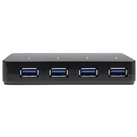 4-PORT USB 3 HUB + 2.4A DCP .