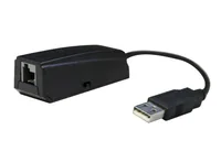 Thrustmaster T.RJ12 USB Adapter - Verbindungsmöglichkeiten: USB - Plattform: PC - Controller Typ: Bewegungscontroller - Detailfarbe: Schwarz